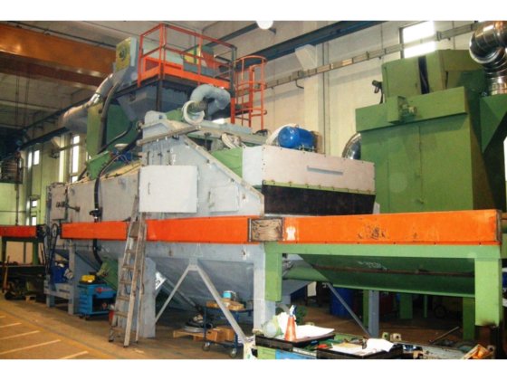 PROMECO roller blasting machine type