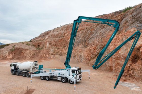 2023 MAN TGS 26.510 6x4 / SWAN 38m concrete pump EuromixMTP in Porta ...