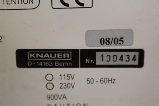 Knauer CSEP C9116 Pilot Scale