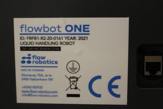 2021 Flow Robotics Flowbot ONE