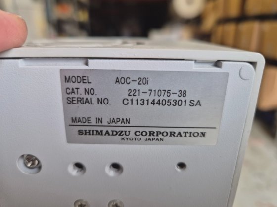 SHIMADZU GC-2010 With AOC-20i +