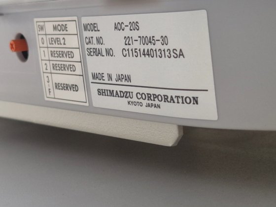 SHIMADZU GC-2010 With AOC-20i +