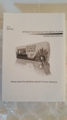 INTERACTIVE PUSH BUTTON MEDIA PLAYER