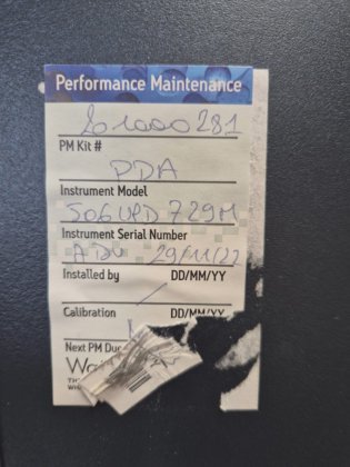 WATERS ACQUITY With SAMPLE MANAGER