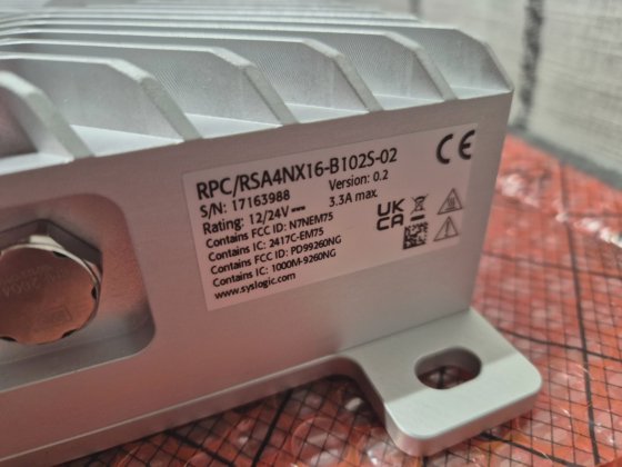 1 SYSLOGIC RPC/RSA4NX NVIDIA® Jetson