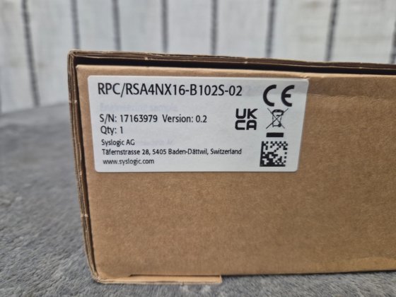 NEW - SYSLOGIC RPC/RSA4NX NVIDIA®