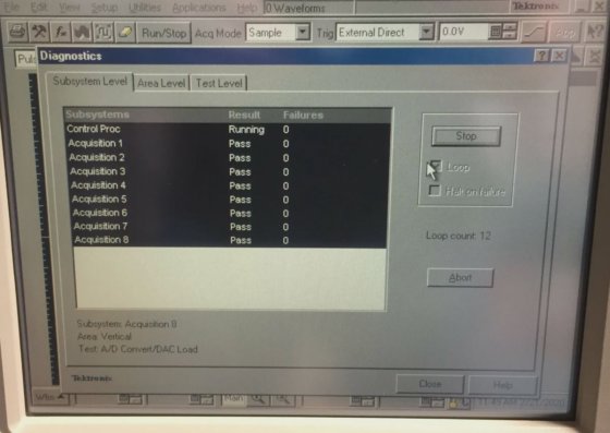 Tektronix CSA8000 Communications Signal Analyzer