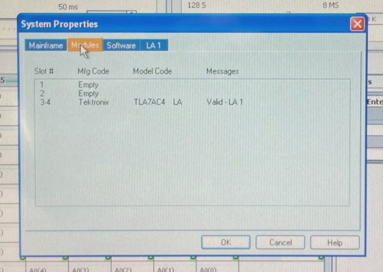 Tektronix TLA7012 Portable Logic Analyzer