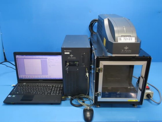 中古品】キーエンス 3AXIS CO2レーザーマーカー ML-Z9500 場所 福岡市