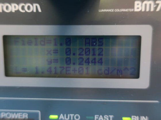 【中古品】トプコン 色彩輝度計 BM-7