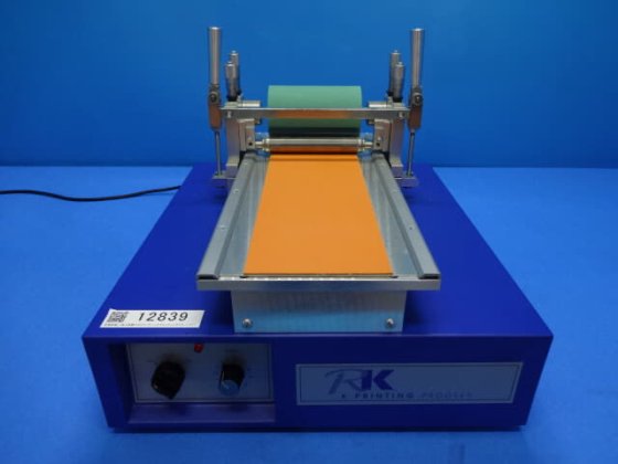 【中古品】松尾産業 卓上自動テストコーター Kプリンティングプルーファー