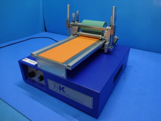 【中古品】松尾産業 卓上自動テストコーター Kプリンティングプルーファー