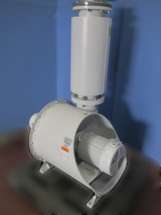 【中古品】武蔵電気 振動試験機用低騒音ブロワ vB72b 7S6