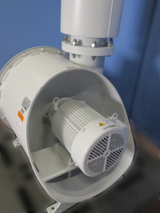 【中古品】武蔵電気 振動試験機用低騒音ブロワ vB72b 7S6