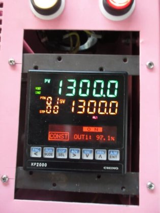 【中古品】日陶科学 小型電気陶芸釜（電気マッフル炉） STD-NU