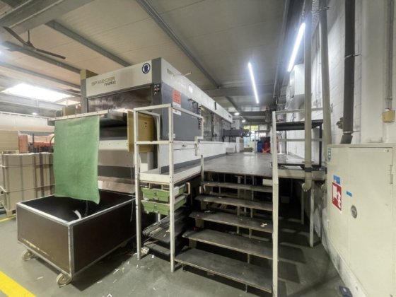 1995 Bobst SP 142-CER MATIK
