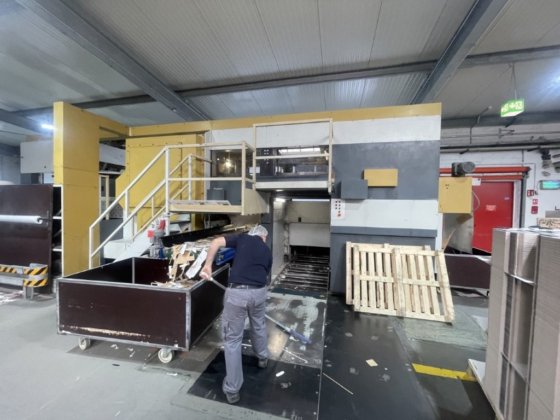 1995 Bobst SP 142-CER MATIK