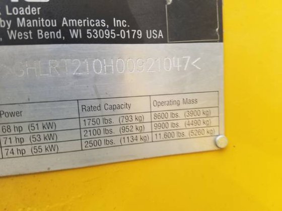 2014 Gehl Rt210 In Bowling Green Mo Usa
