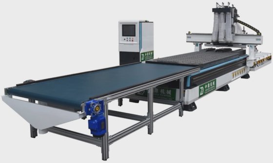 CNC Router with Automatic Loading