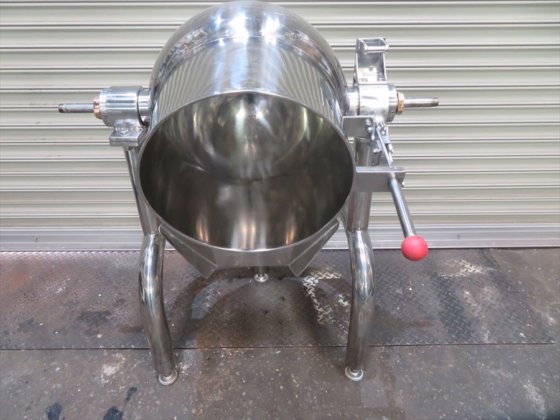 (株)ヤエス　40L蒸気式回転釜⑧