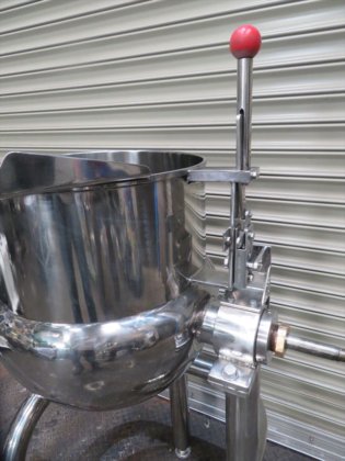 (株)ヤエス　40L蒸気式回転釜⑧