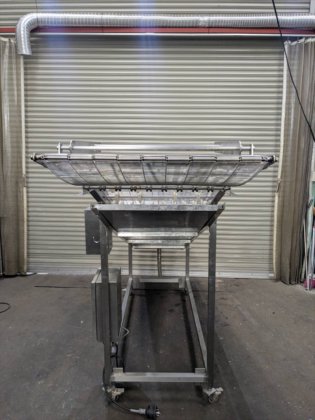 2017 傾斜ネットコンベヤ