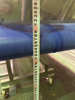 2005 ステンレス傾斜コンベヤ　400×3250