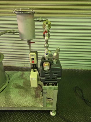 2017 350Lステンレス製 真空脱気装置