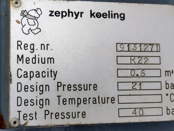 液体接收器 Zephyr 冷却 9131271