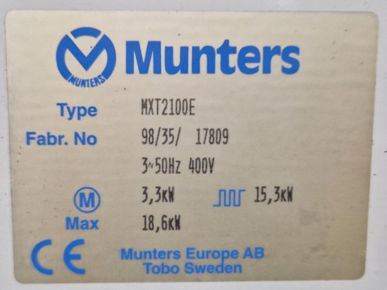 Munters MXT2100E
