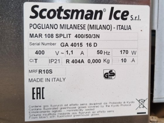 スコッツマン MAR 108 SPLIT