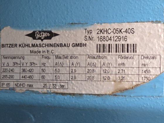 Bitzer 2KHC-05K-40S