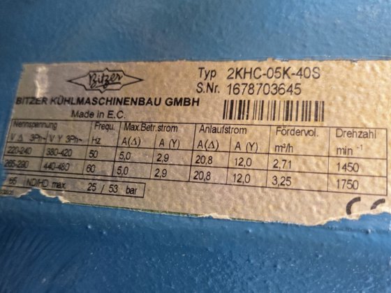 Bitzer 2KHC-05K-40S