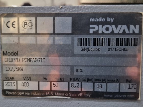 Ebara MD/E 50-160/7.5