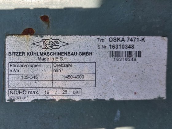 Bitzer OSKA 7471-K