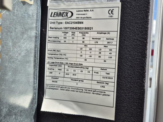 伦诺克斯 EAC2104SM4