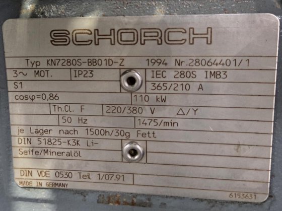 Sabroe TSMC 116 L