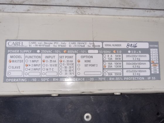 Carel 电源控制器