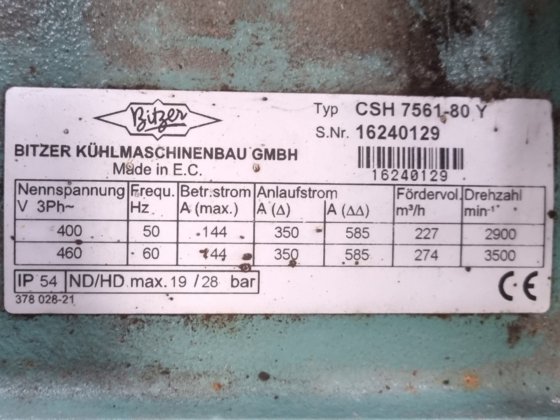 Bitzer CSH 7561-80Y