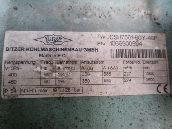 Bitzer CSH 7561-80Y