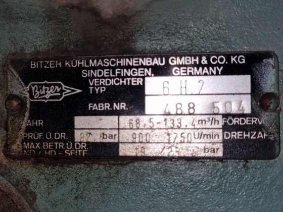 Bitzer 6H.2 (x4)