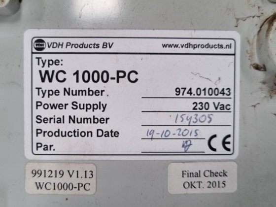 VDH WC 1000 PC