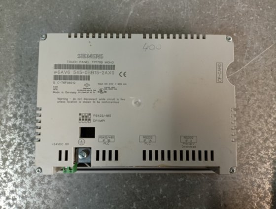 西门子 Simatic 触摸屏 TP170B MONO