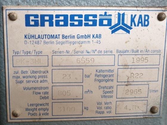 グラッソ PK-3HL スクリューパッケージ