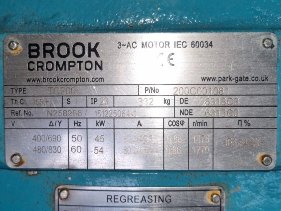 Brook Crompton TC200L