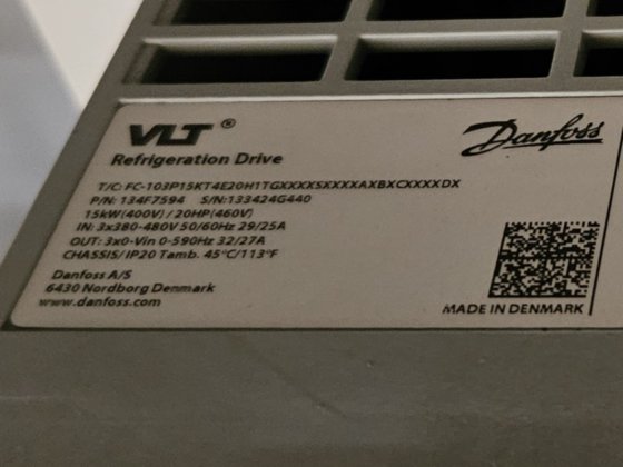 BitzerのCO2設置とコールドルーム