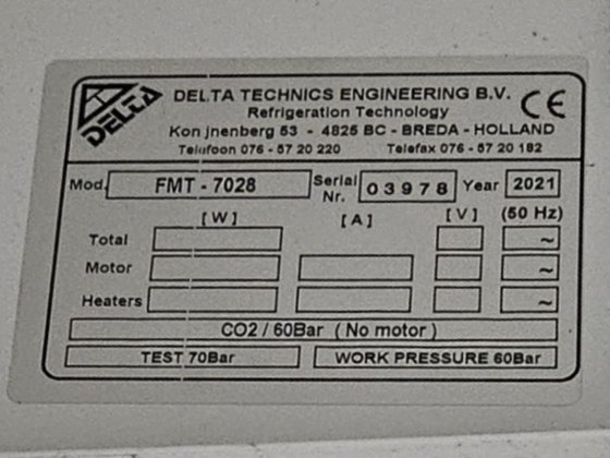 BitzerのCO2設置とコールドルーム