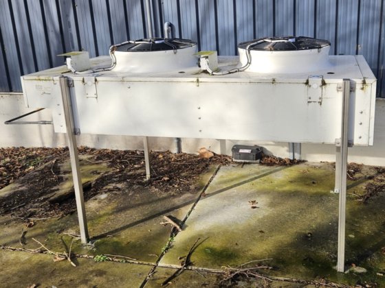 BitzerのCO2設置とコールドルーム