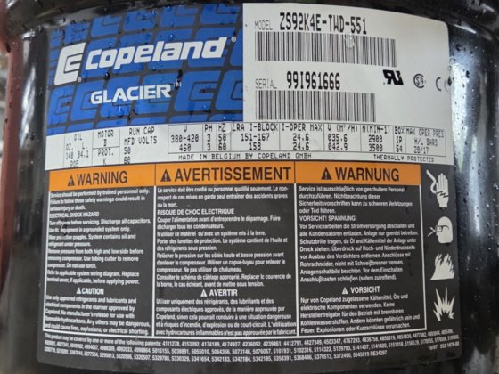 科普兰 ZS92K4E-TWD-551