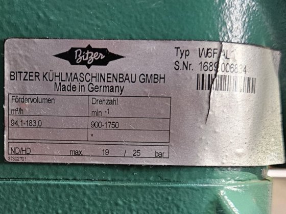 Bitzer W6FAL (x3)